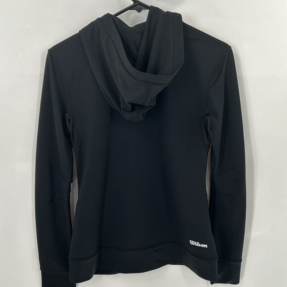 Wilson Women's Black Activewear Zip Hoodie Size Small - Picture 6 of 13